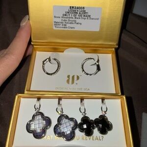 BP Silver and Black Onyx Jewelry Set